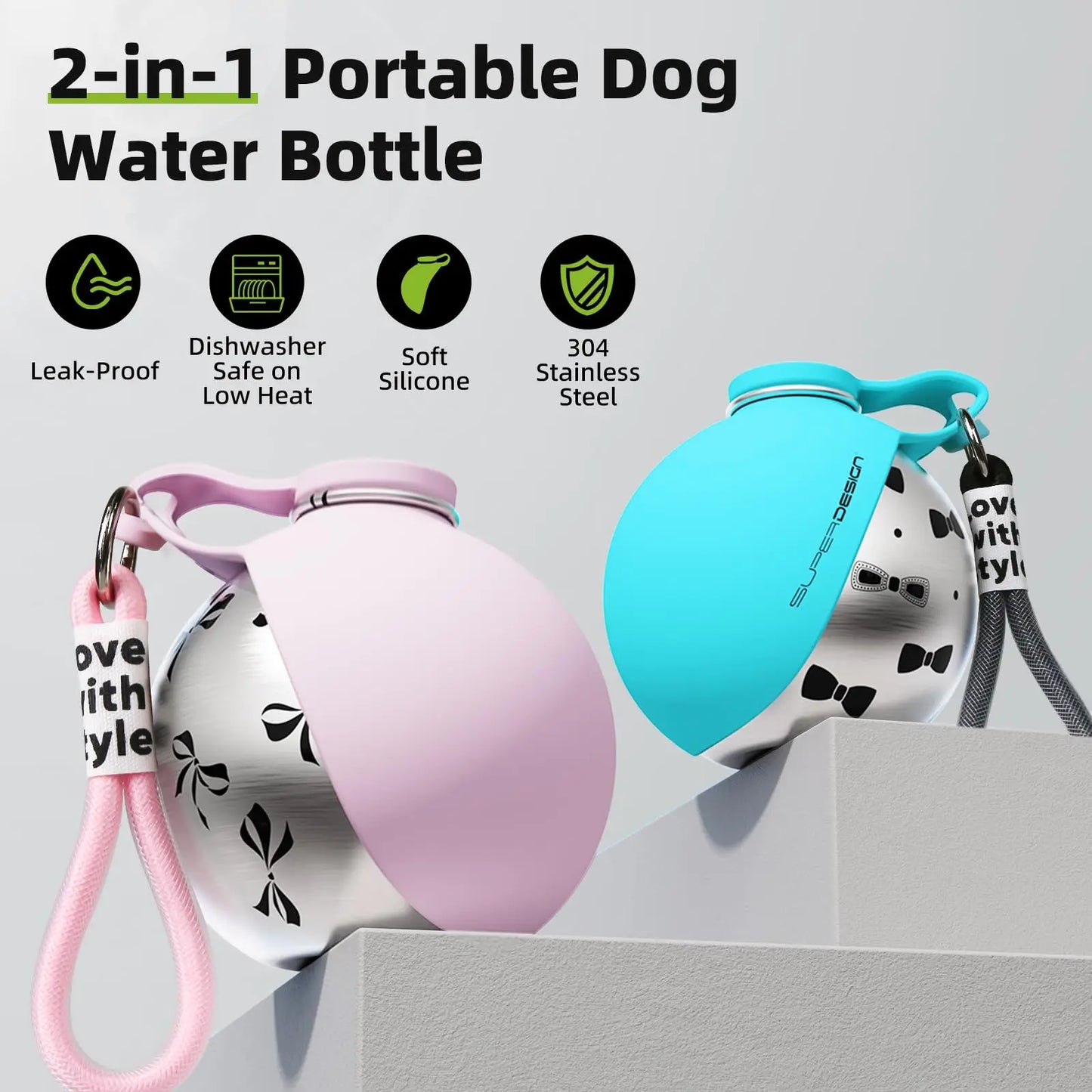 HydroPaw Portable Dog Water Bottle